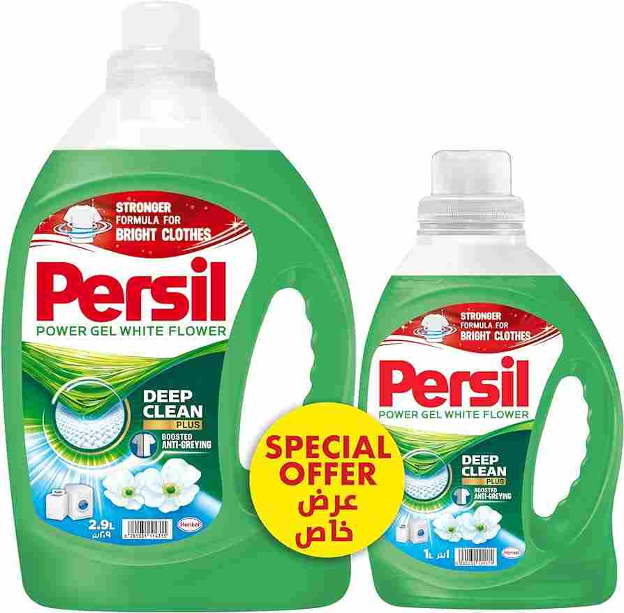 Persil Power Gel - White Flower (2.9L+1L) Special Offer