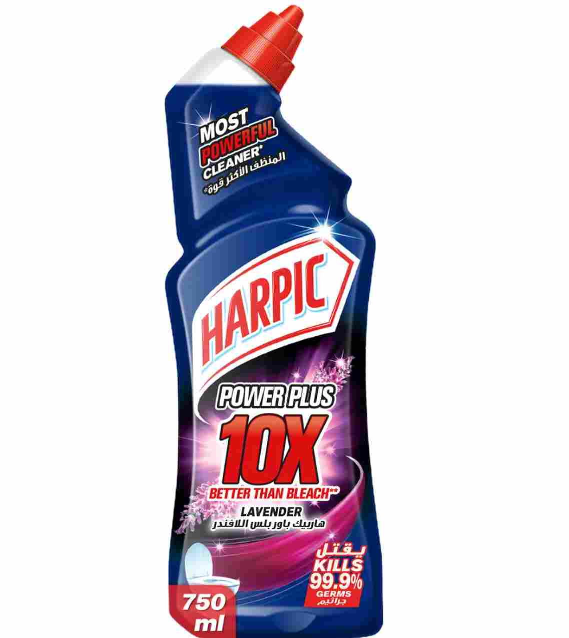 Harpic 10X Power Plus - Lavender 750Ml
