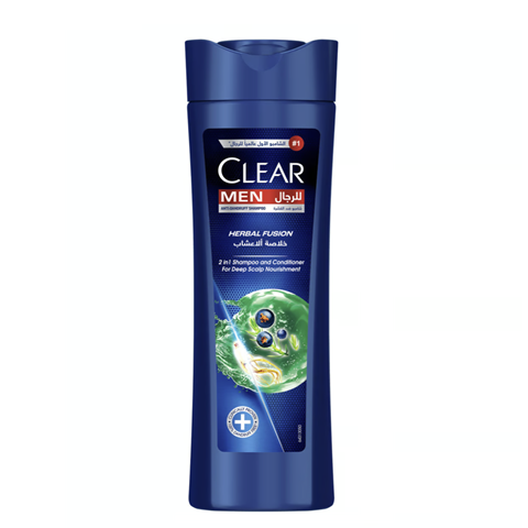 Clear Men 2In1 Shampoo 400Ml Herbal Fusion