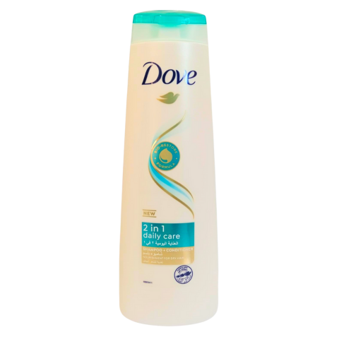 Dove Shampoo 400Ml 2In1 Daily Care