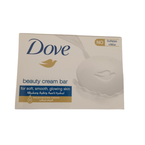 DOVE Beauty Cream Bar, for Soft, Smooth, glowing skin, Moisturizing cream, 125g (Pack of 4)
