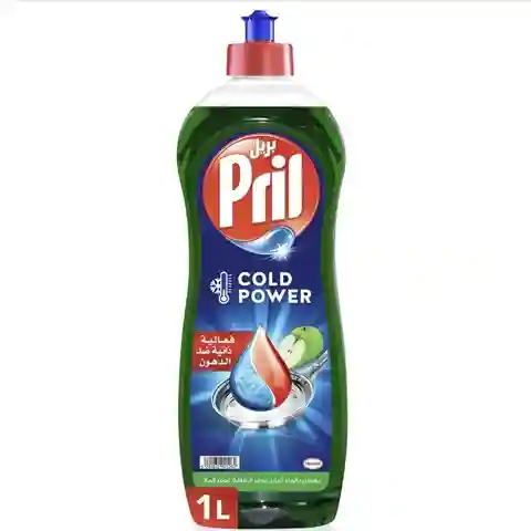 Pril Cold Power Dishwashing Liquid - Apple 1.5L