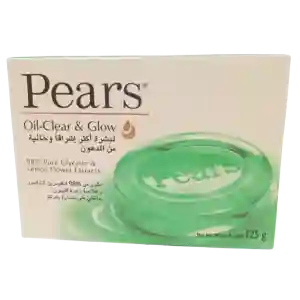 Pears Oil Clear & Glow Soap Bar with Glycerin & Lemon Flower Extract 125g