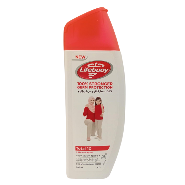 Lifebuoy  Body Wash Total Antibacterial 300Ml