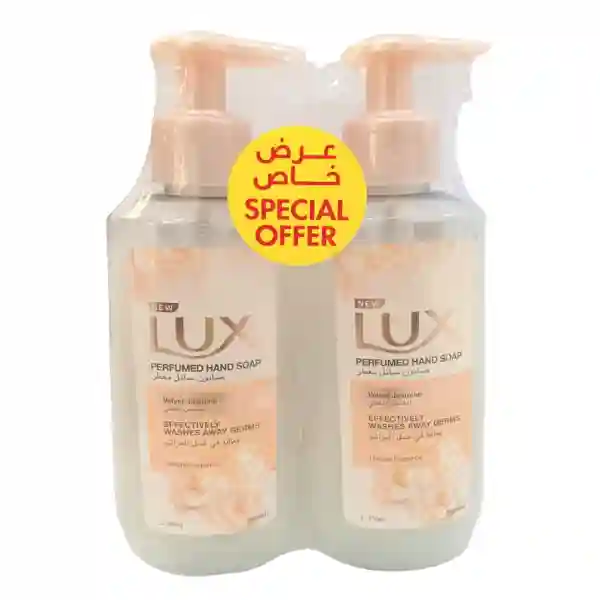 Lux Hand Wash Velvet Jasmine 2X250Ml