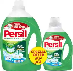 Persil Power Gel - White Flower (2.9L+1L) Special Offer